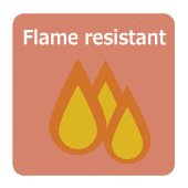 Flame resistant