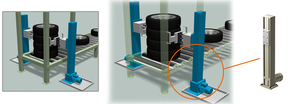 Tire mounting equipment