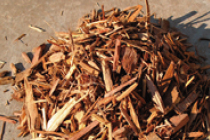 Wood chip waste