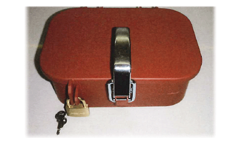 One-Touch Inspection Door with padlock images
