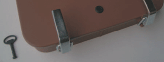 One-Touch Inspection Door with key