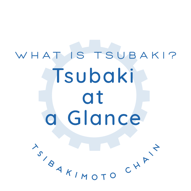 WHAT IS TSUBAKI? // Tsubaki at a Glance // TSUBAKIMOTO CHAIN