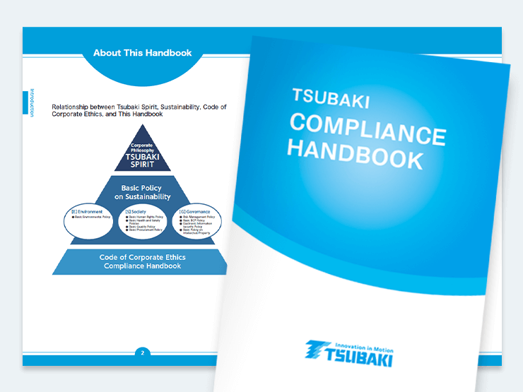 Tsubaki Corporate Ethics Handbook in six languages