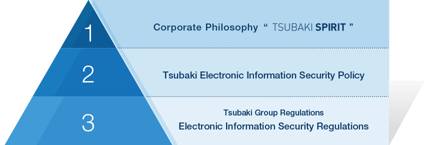 Electronic Information Security System Chart