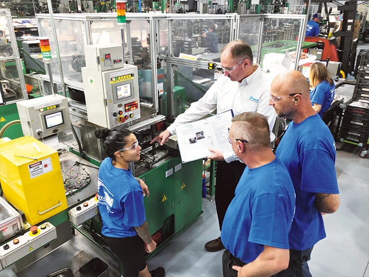 Safety education at an overseas manufacturing base (United States)